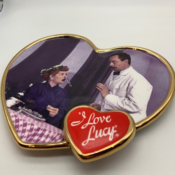 RARE VTG I Love Lucy Paris at Last Collectors Plate Vandor New in Original Box! - Picture 5 of 16
